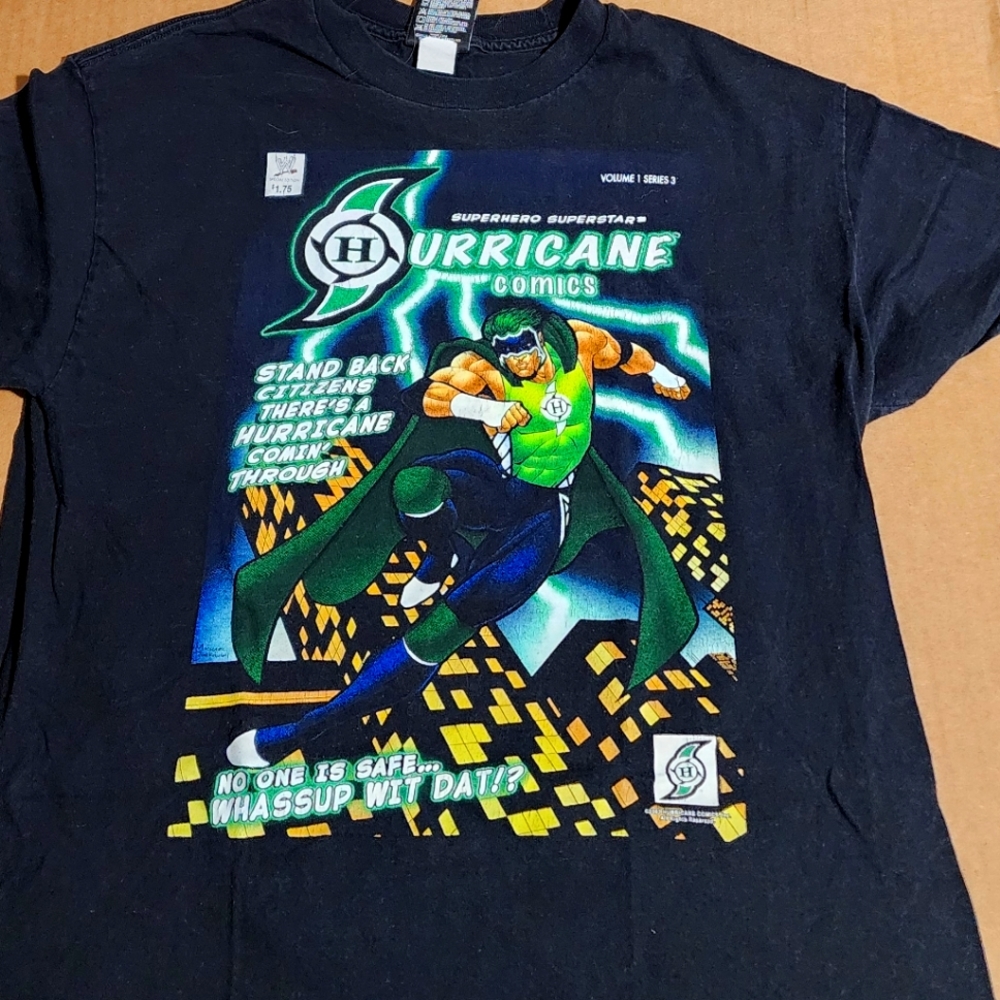 WWE The Hurricane shirt and cape